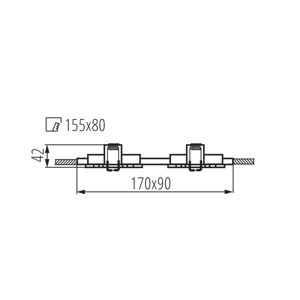 SEIDY CT-DTL250-AL lámpa MR16