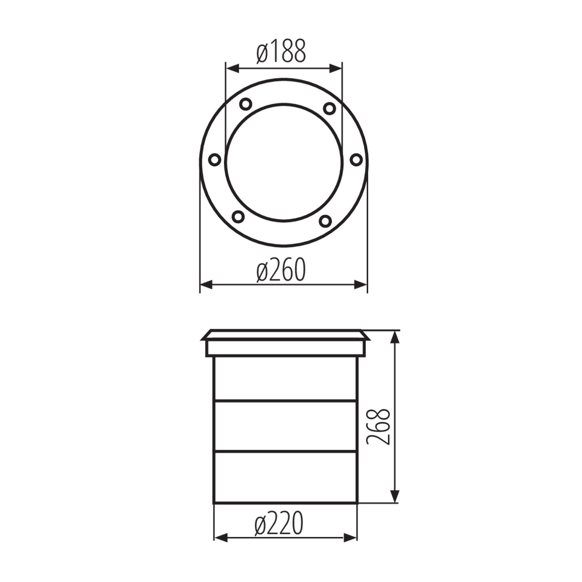 TURRO LED 3X15W-NW lámpa