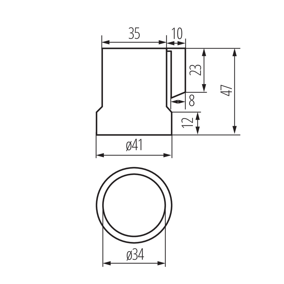 HLDR E27-F foglalat