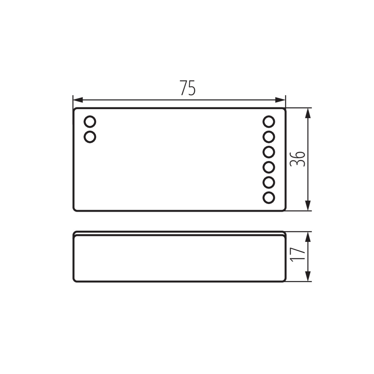 CTRL 12/24V MONO/CCT vezérlő