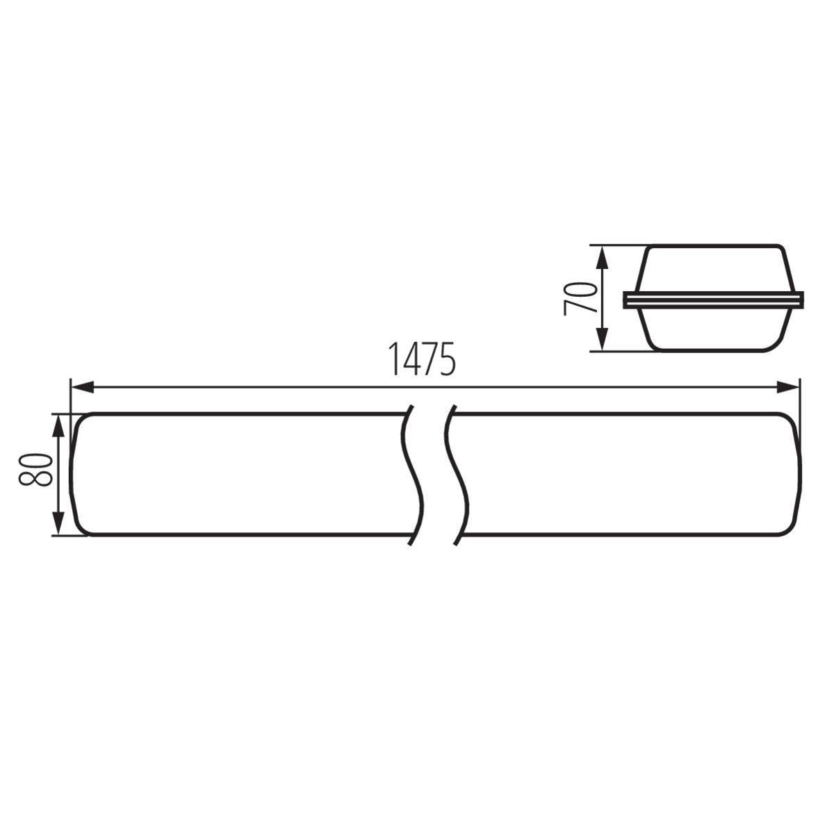 MAH LED HI 48W-NW RYF lámpa