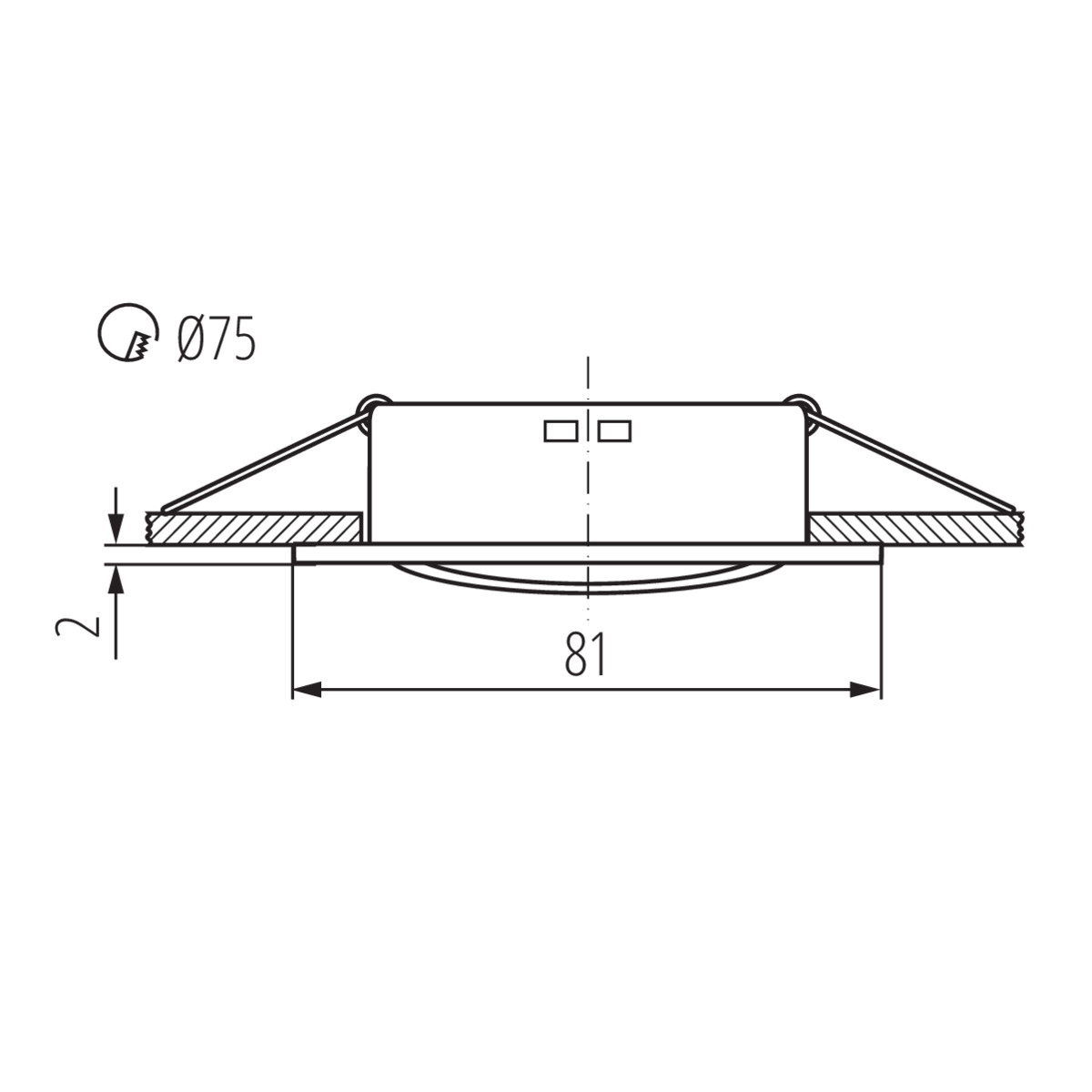 NAVI CTX-DT10-C/M MR16 spot