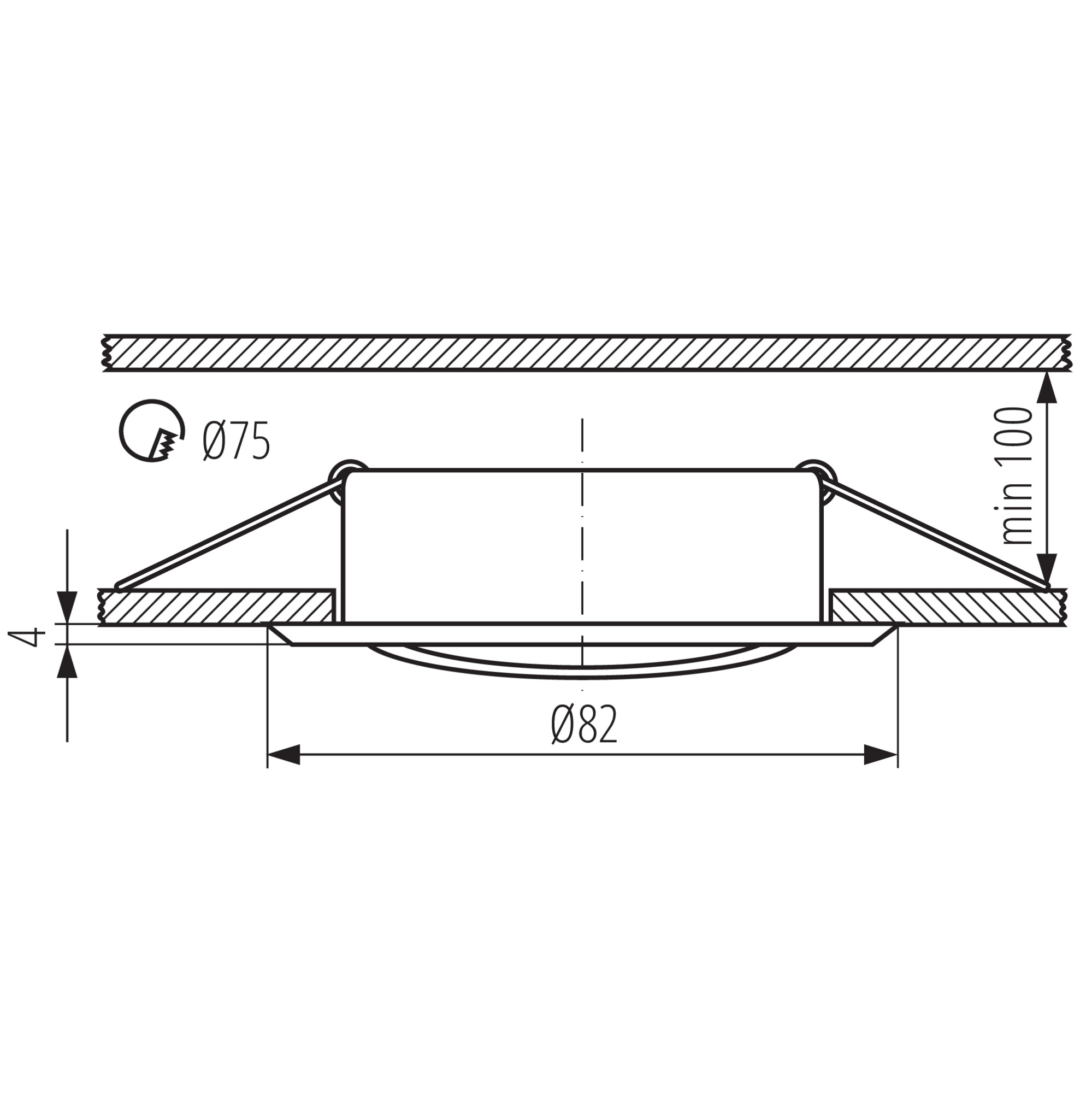 VIDI CTC-5515-B MR16 spot