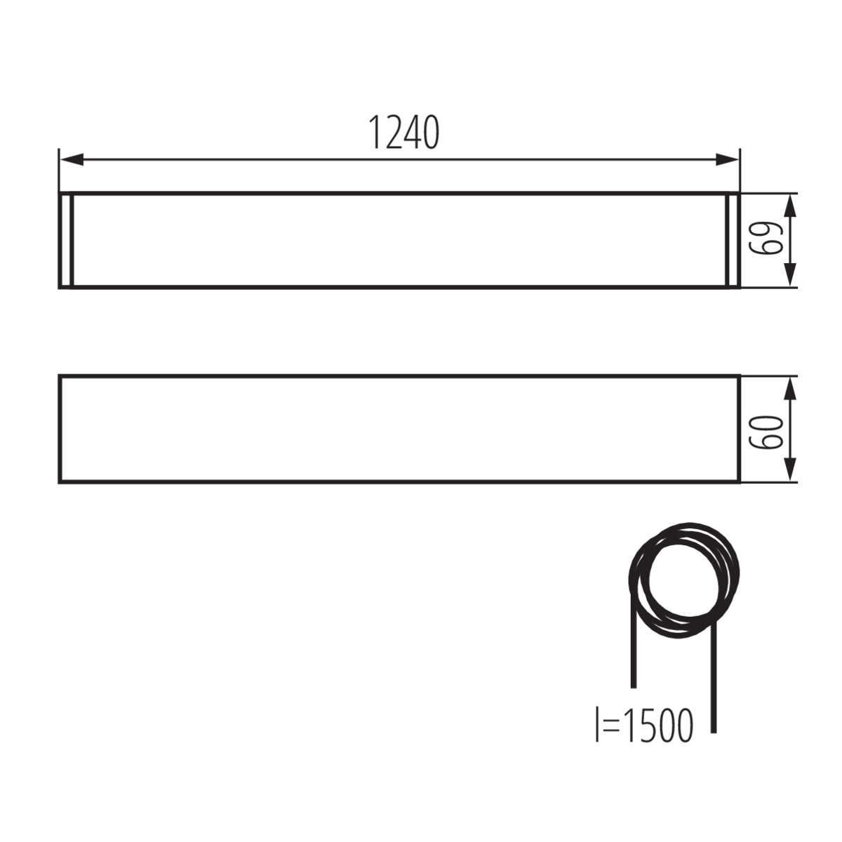 ALIN 4LED 1X120-W lámpa