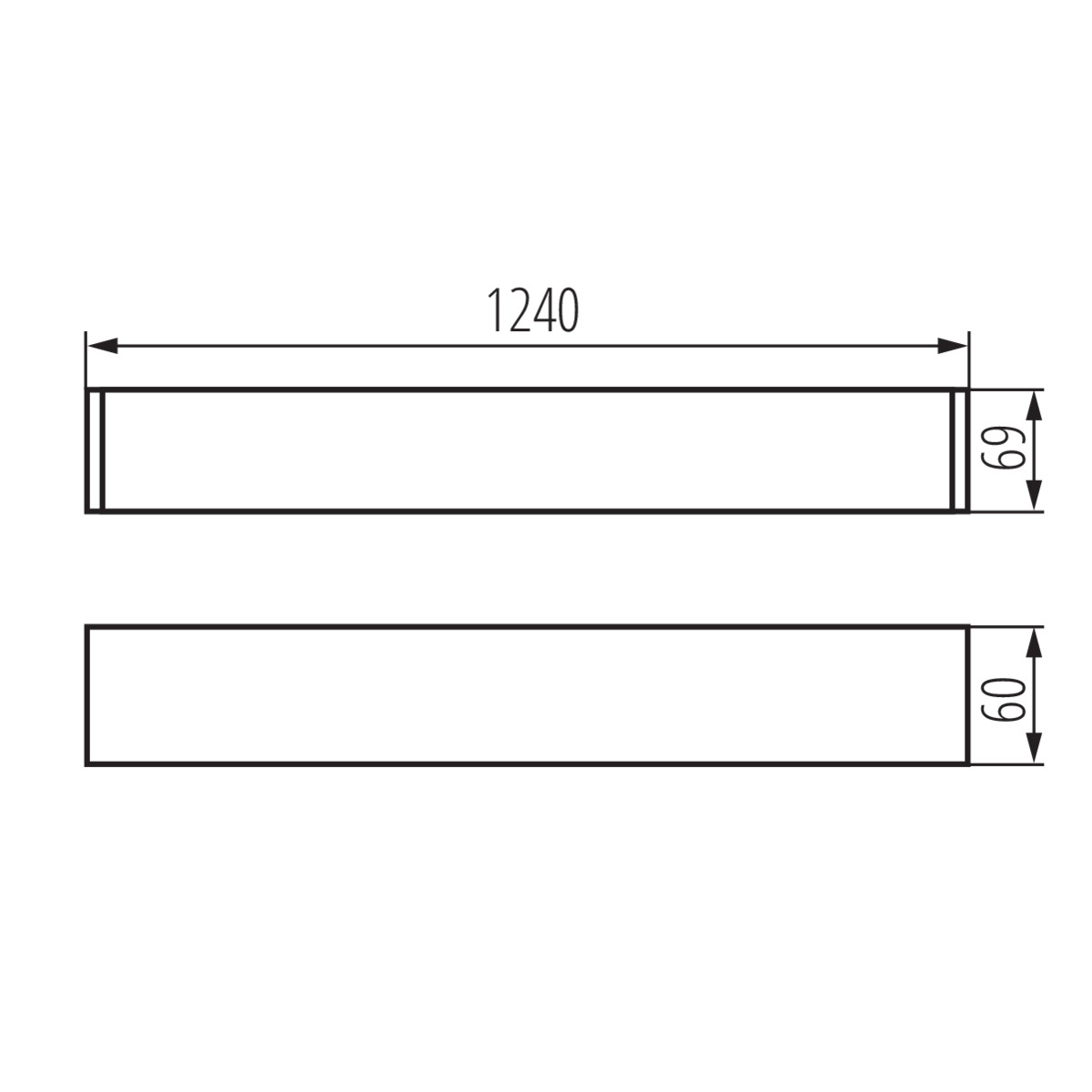 ALIN 4LED 1X120-B-NT* lámpa