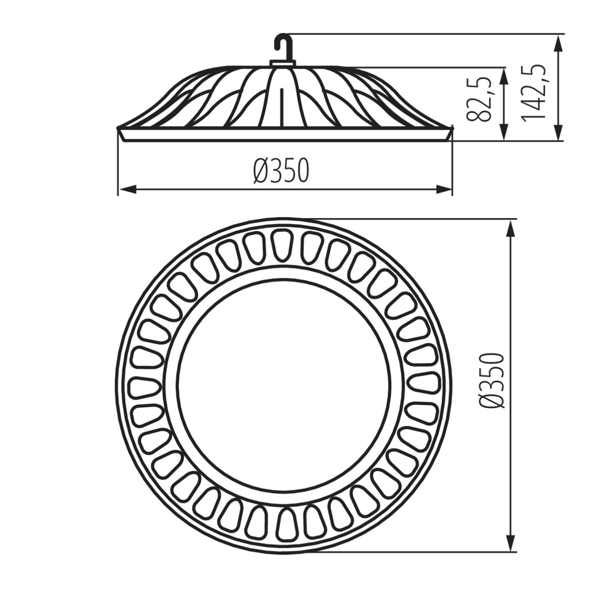 HIBO LED N 150W-NW lámpa