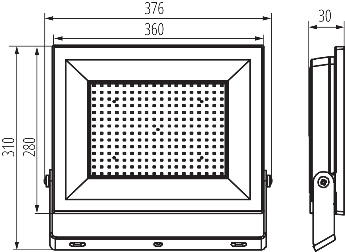 GRUN NV LED-200-B lámpa