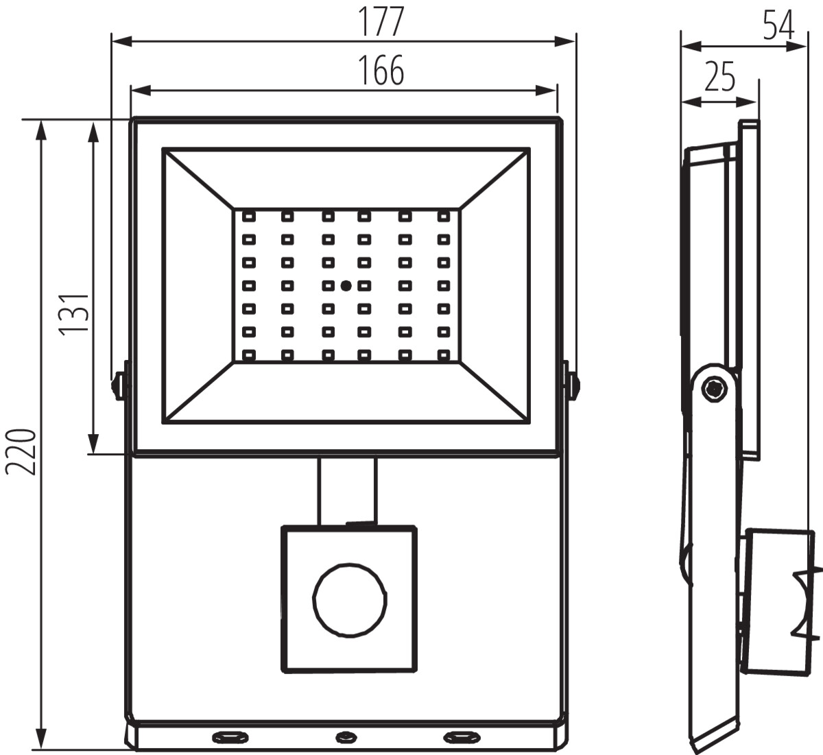 GRUN NV LED-50-B-SE lámpa