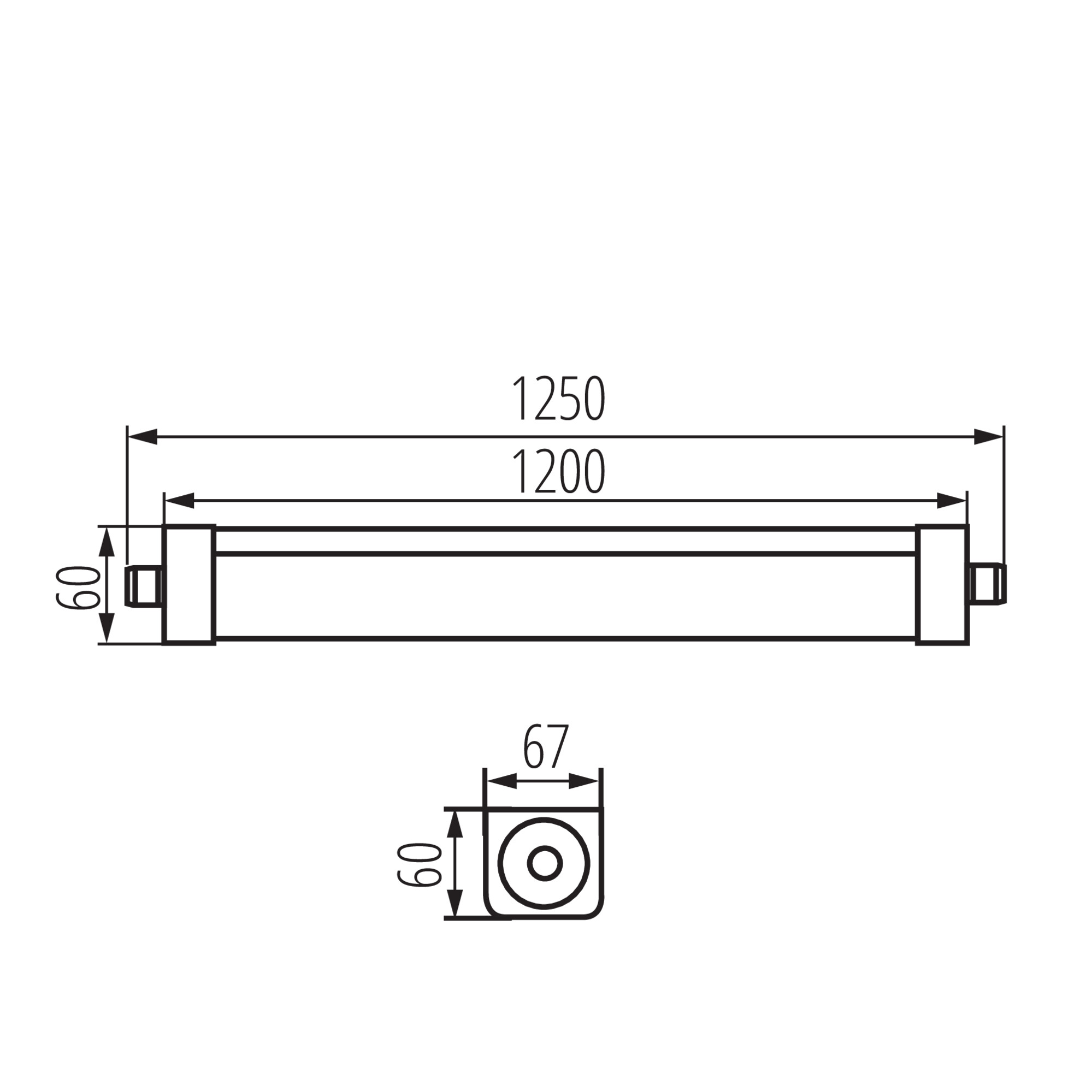 TP STRONG LED 37W-NW lámpa