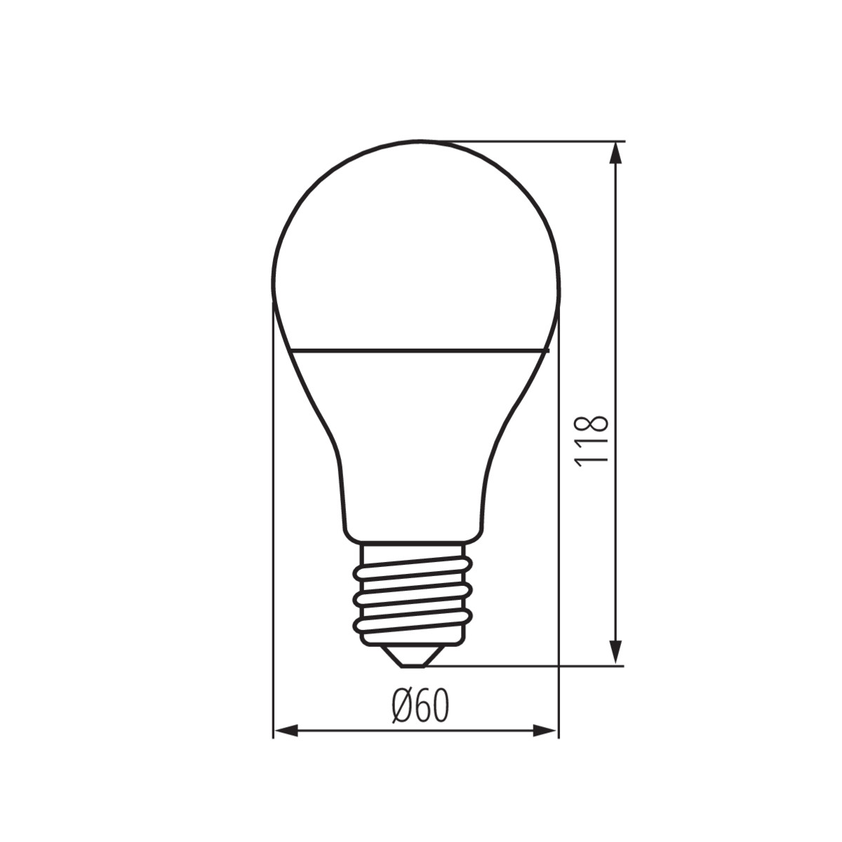 S A60 11,5WE27 RGBCCT fényforr