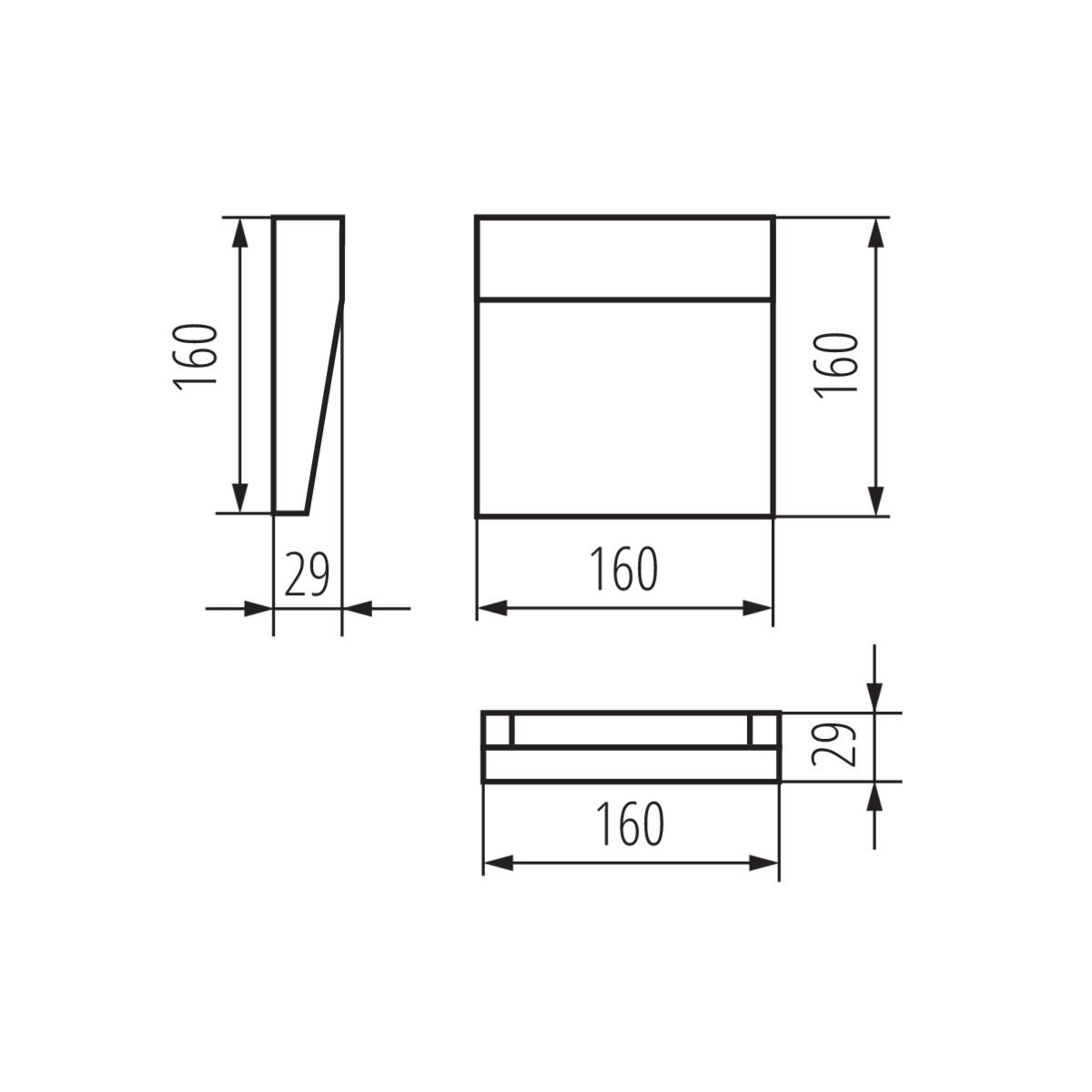 DULI LED 6,5W-NW-L-GR lámpa