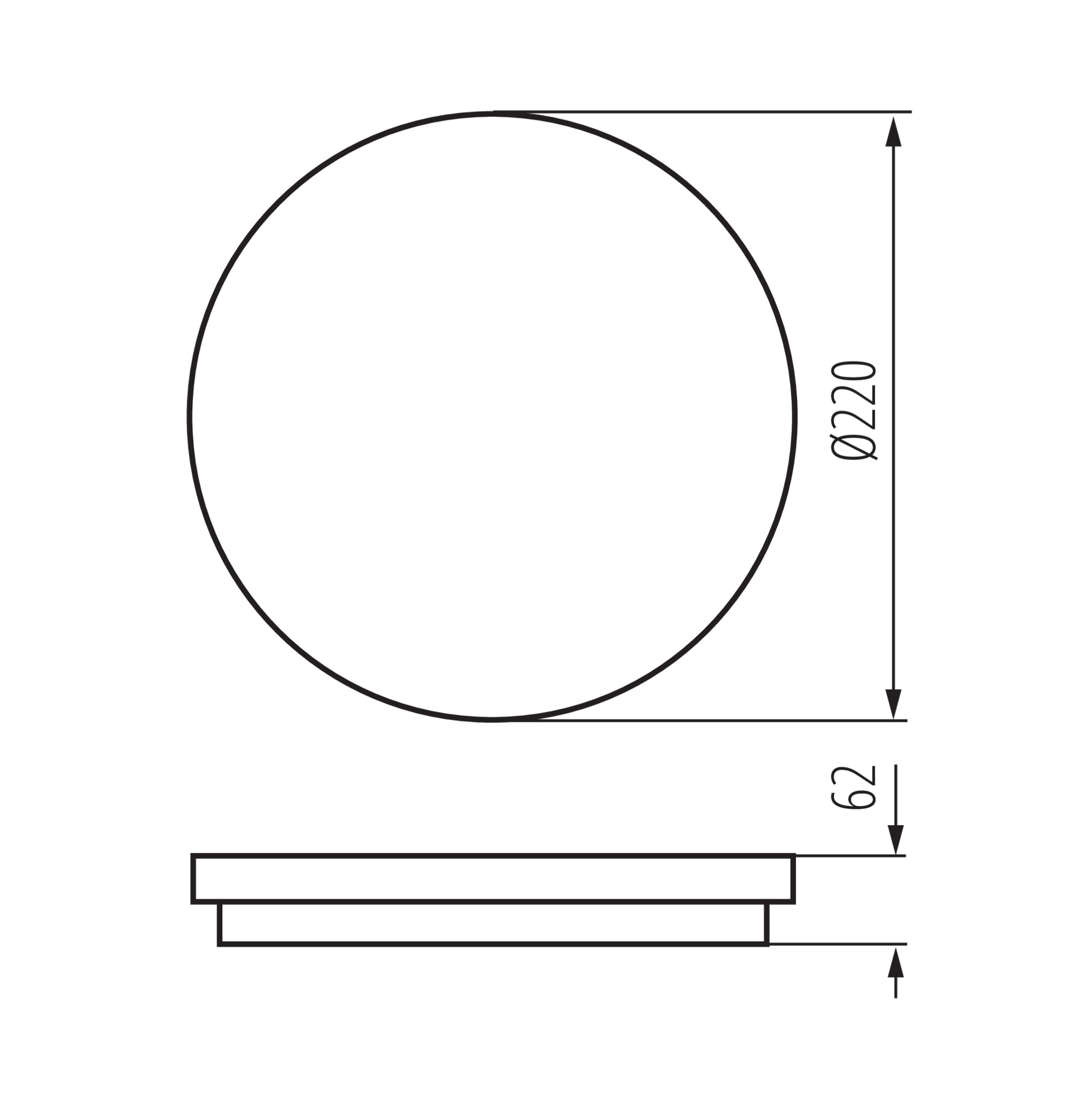 STIVI LED 10W-NW-O lámpa