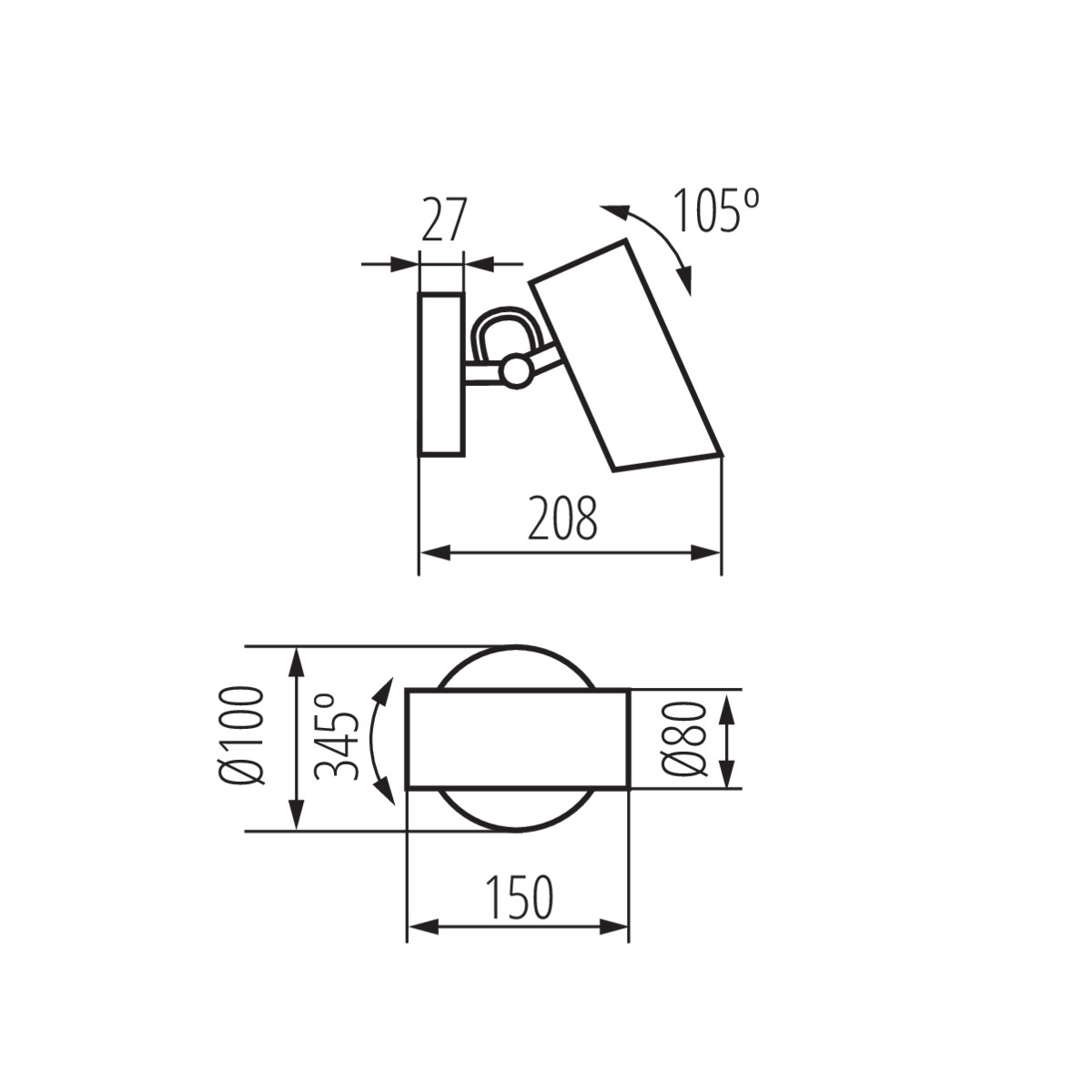 AGZAR EL-10 W lámpa E14