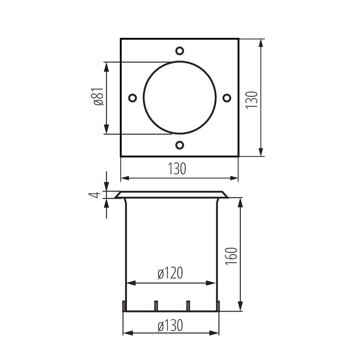 BERG AD-7L lámpa GU10