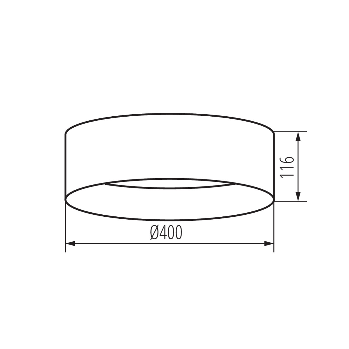 RIFA LED 17,5W NW W/W lámpa