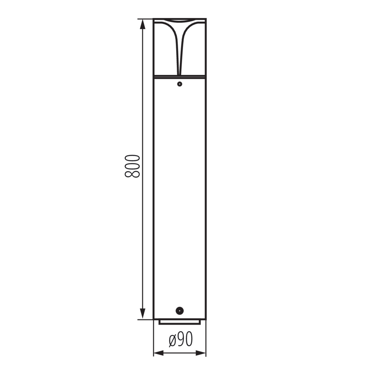 PRESO 80 GR lámpa E27