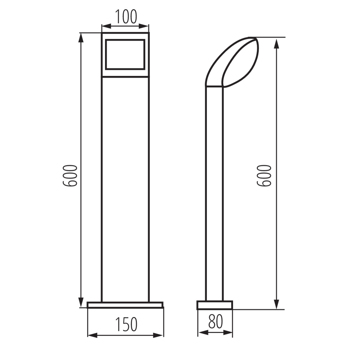 ABETE LED 60 GR lámpa