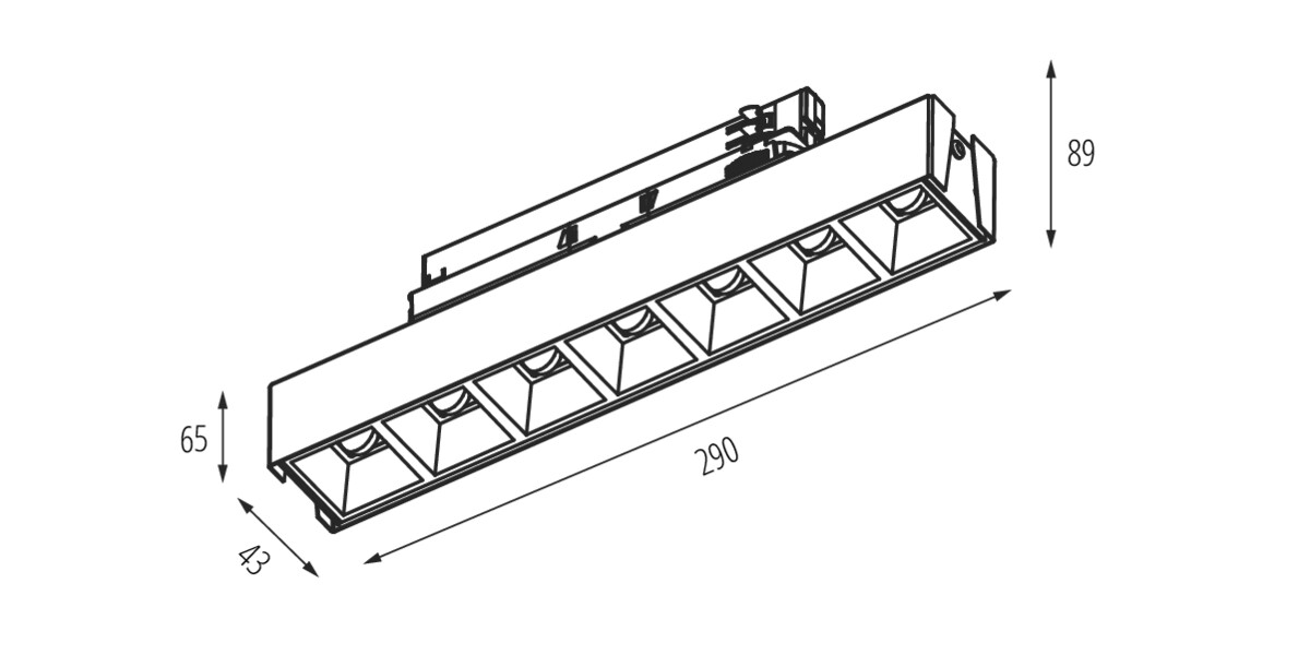 HR-SL-WW-B-RM lámpa