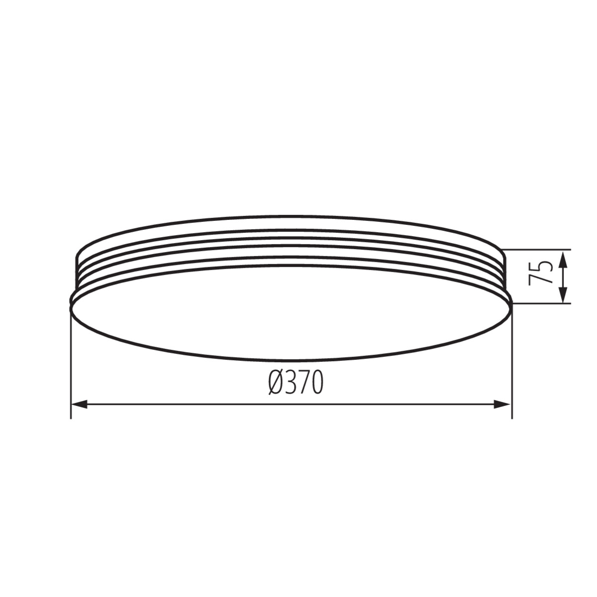 EXATE LED 17,5W NW lámpa