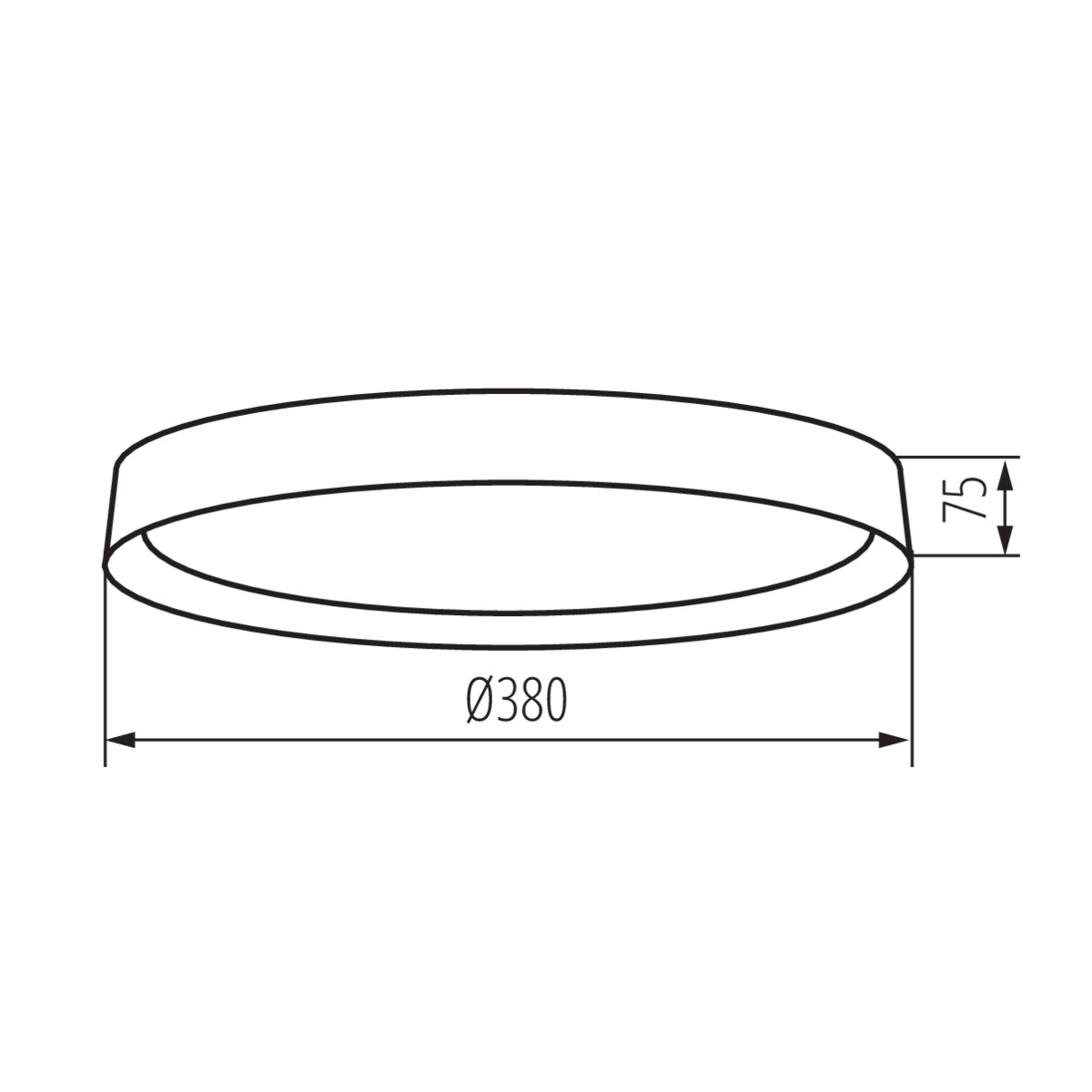 SOLN LED 17,5W NW B/G lámpa