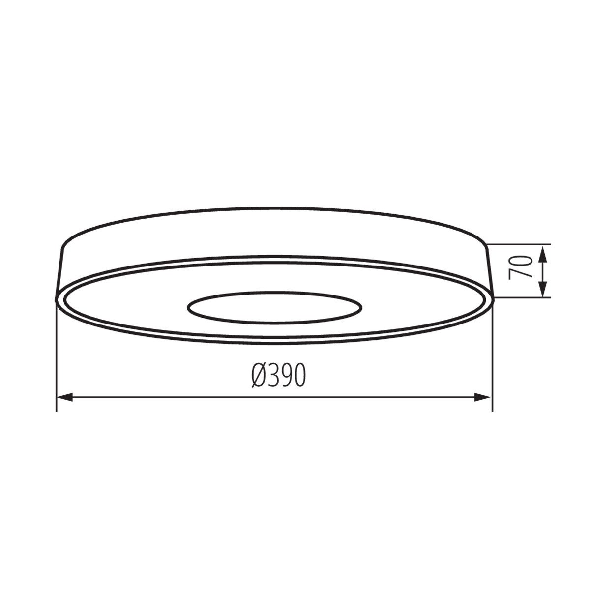 VAND LED 17,5W NW W lámpa