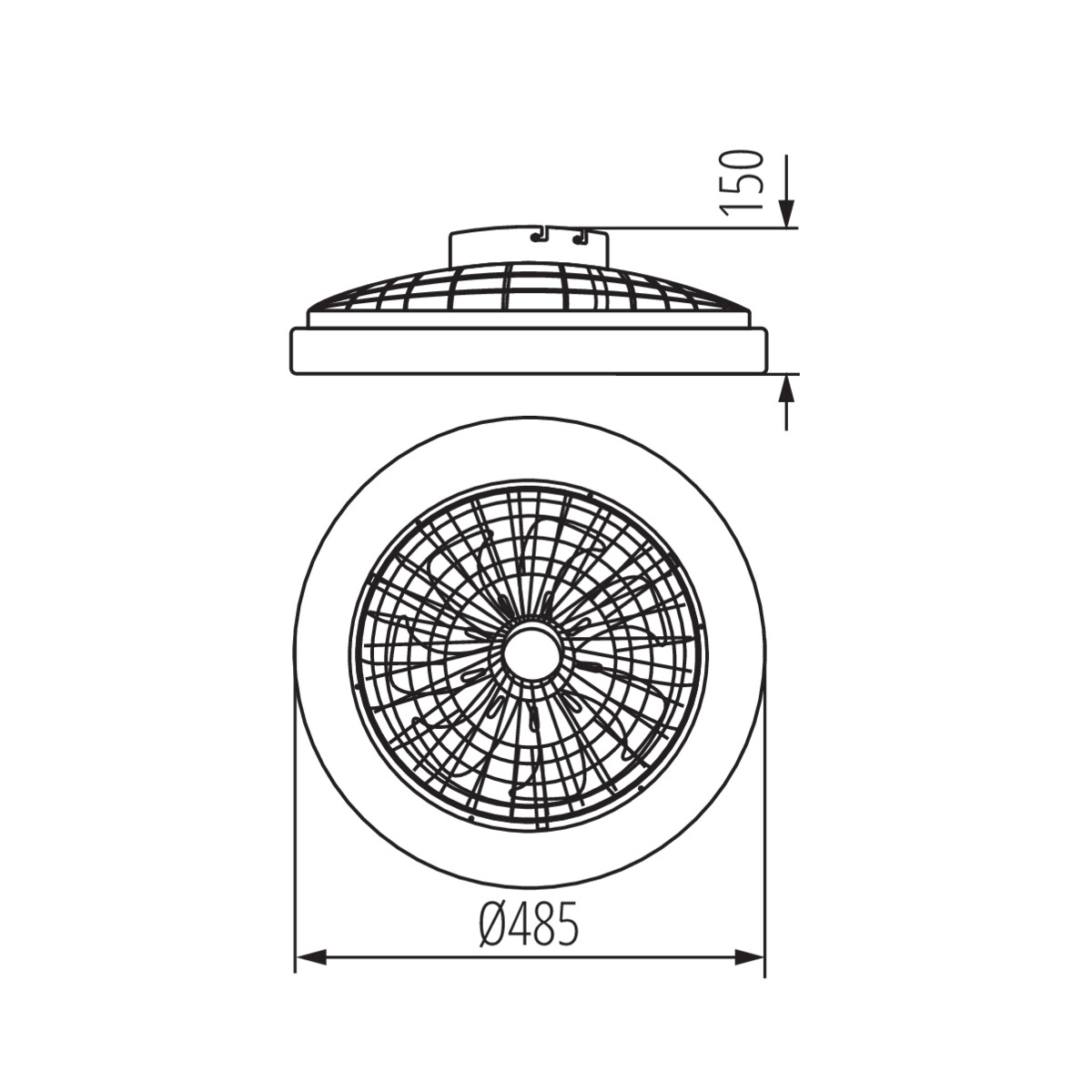 PLAVE LED CCT lámpa