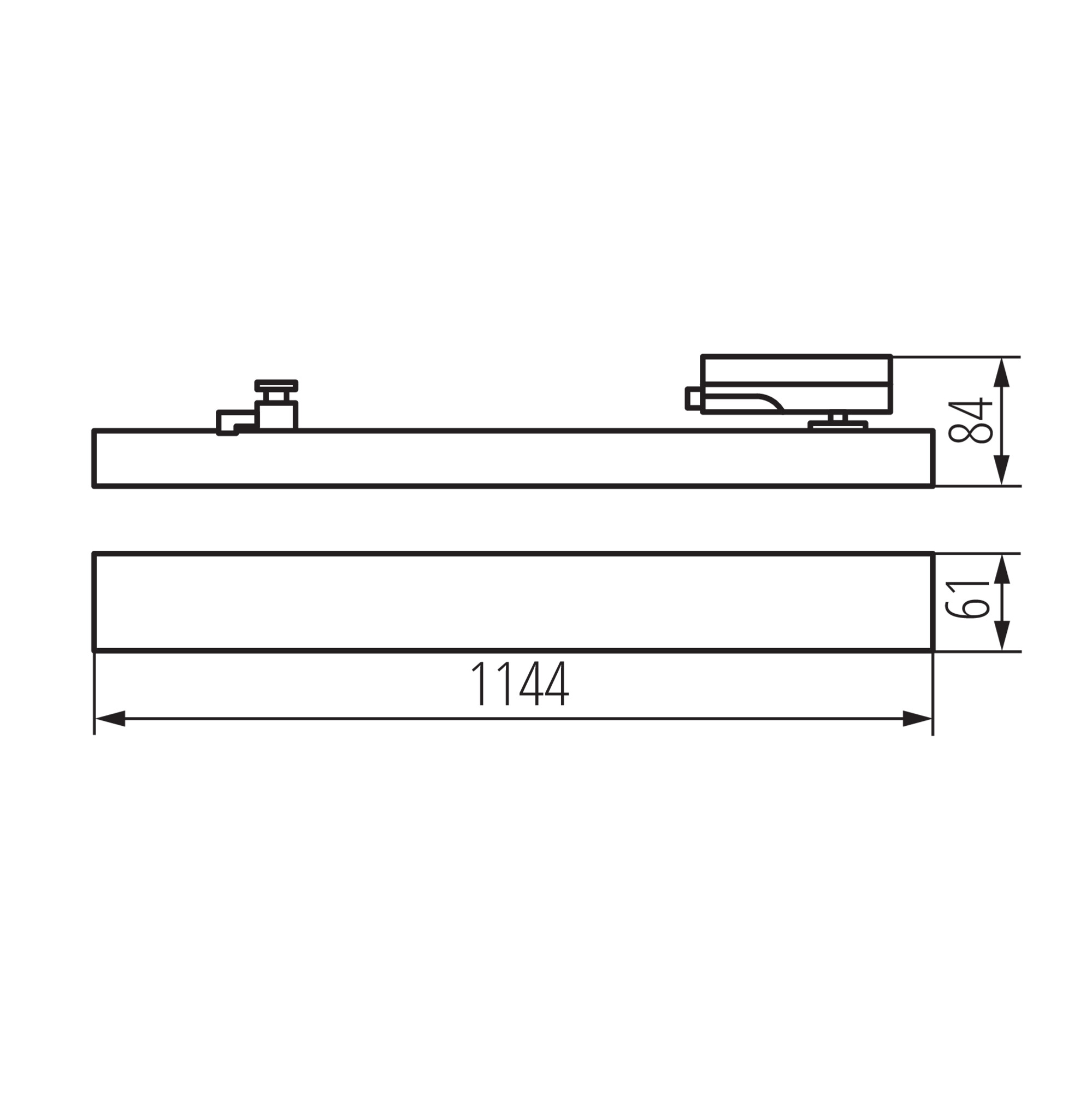 LTL 38W-114-CCT-ADJ-W lámpa