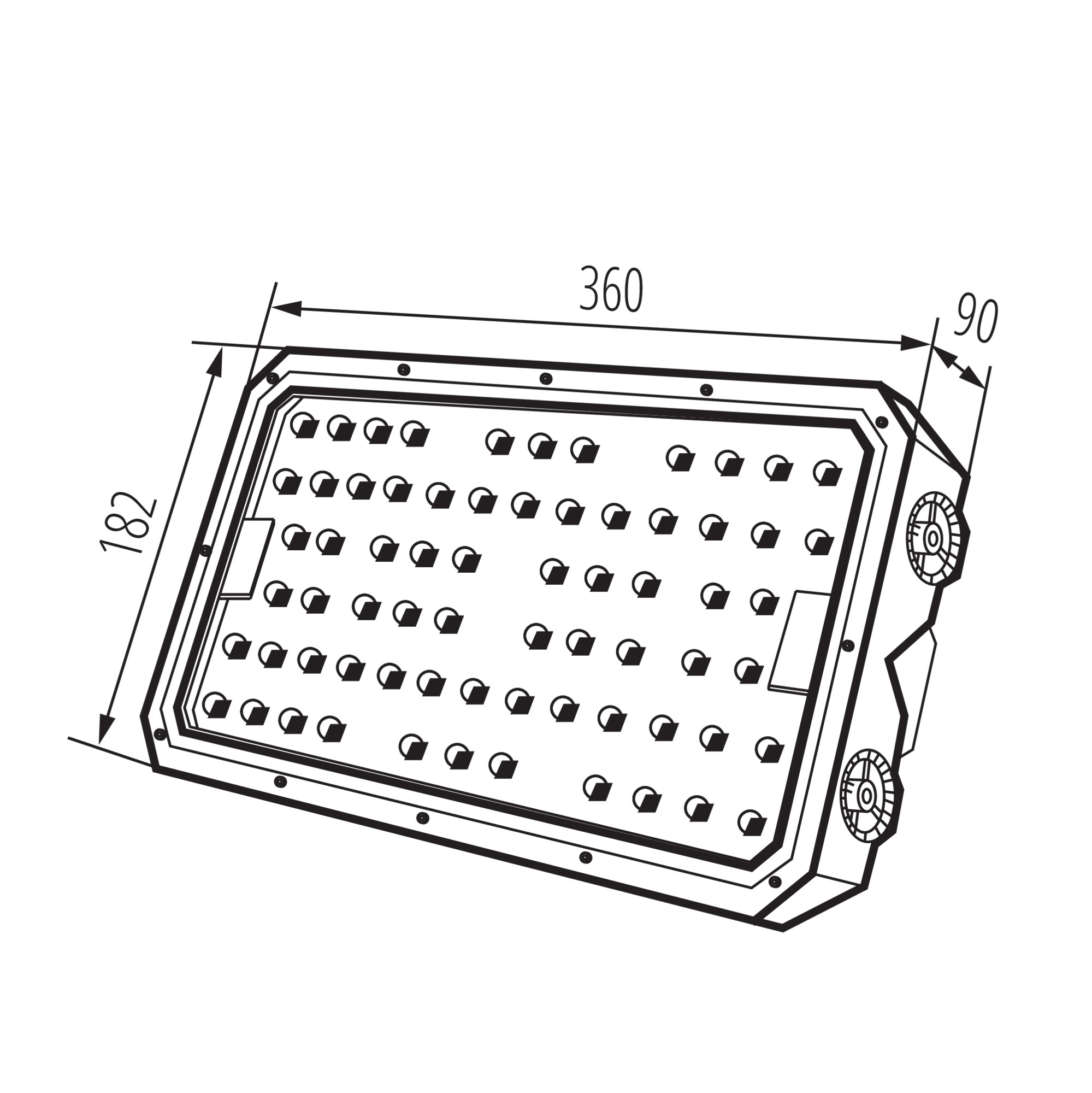 FL STADER 200W 60D NW refl.