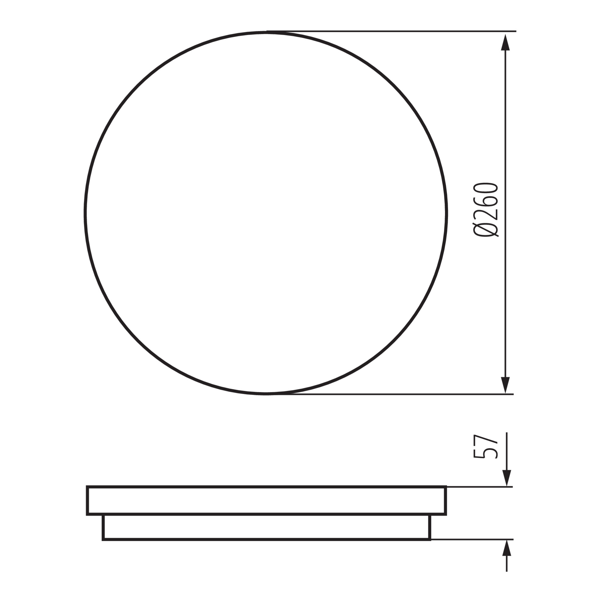 BENO 24-30W CCT-O G lámpa