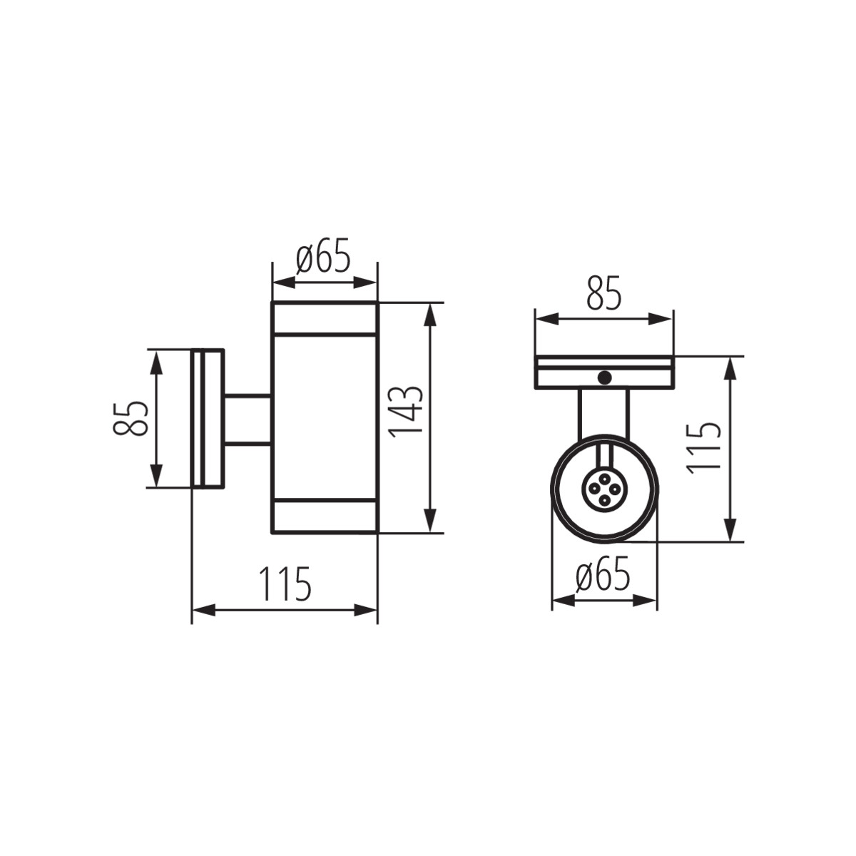 BART EL-235 lámpa GU10