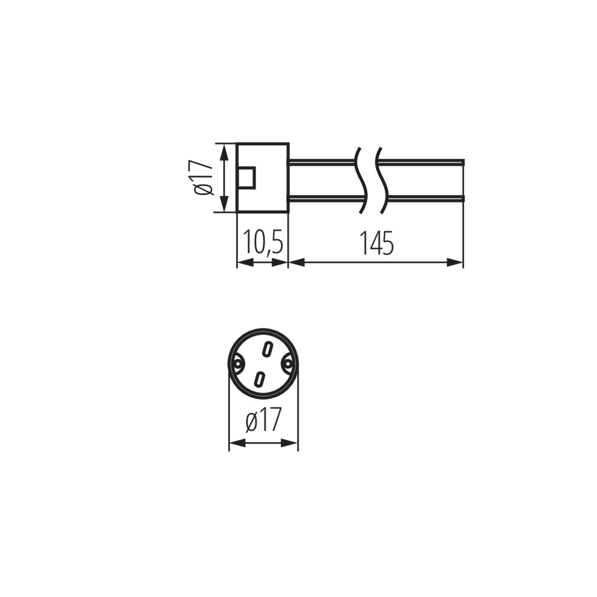 HLDR-CT-GX5,3 12V foglalat