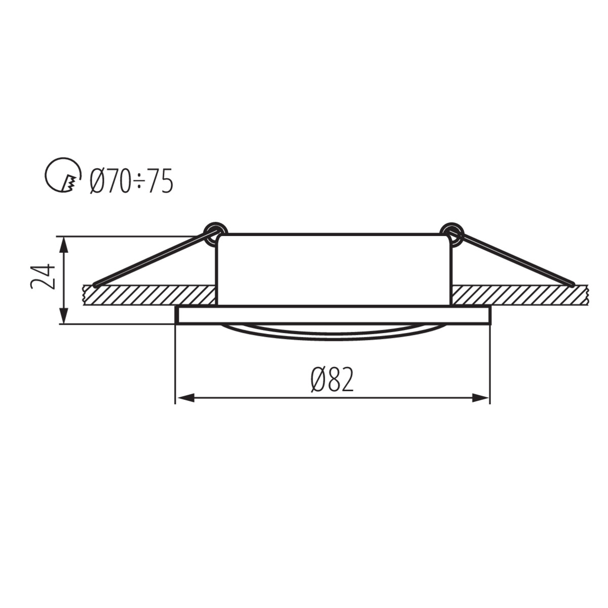 RADAN CT-DTO50 spot MR16