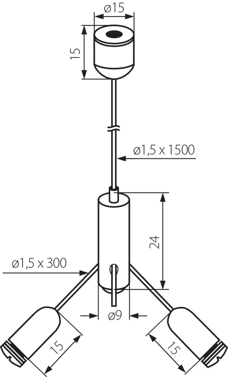 ROPE-NT 150 függeszték