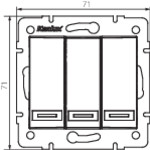 Miniatura schematu DOMO 01-1090-250 sz