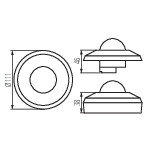 Miniatura schematu SENTO-O-WT-B/B