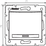 Miniatura schematu DOMO 01-1110-242 cm