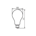 Miniatura schematu XLEDIMW A60 B22 7W-WW