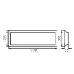 Miniatura schematu BLINGO U29-35W 120CCT