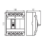 Miniatura schematu KMCCB-RT-125A-4P