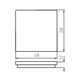 Miniatura schematu BENO 12-18W CCT-L W